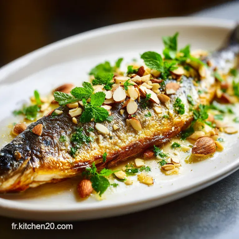 Recette Truite aux Amandes et Beurre Noisette