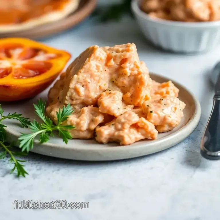 Rillettes De Saumon: Un Classique Parisien Revisit&eacute; presentation