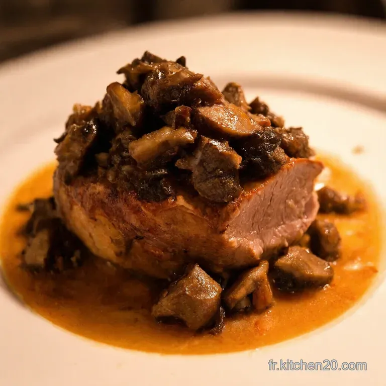 Ris De Veau Aux Morilles &Eacute;l&eacute;gance &Agrave; La Parisienne presentation
