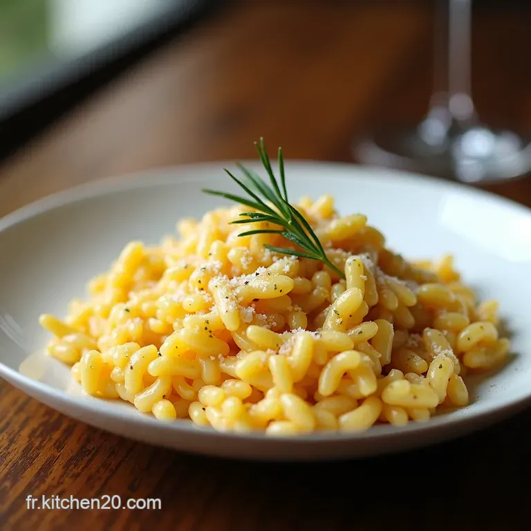 Risotto alla Parmigiana Un Classique R&eacute;confortant