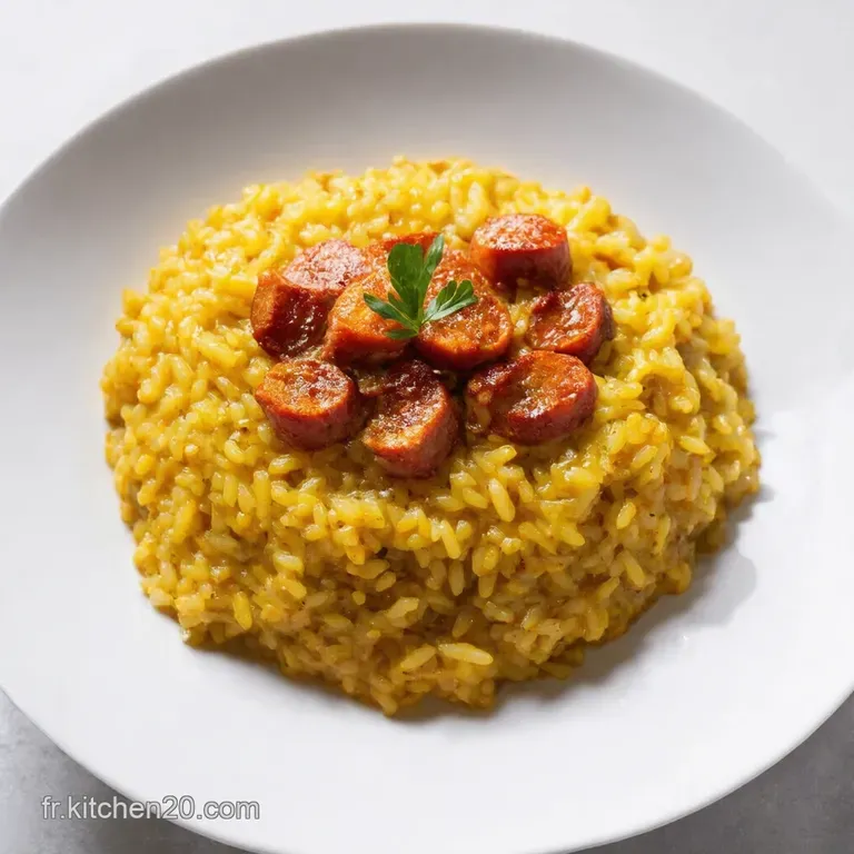 Risotto au Chorizo et Parmesan &Eacute;vasion Garantie