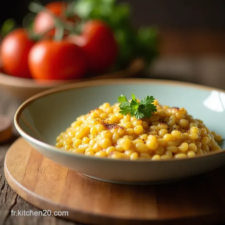 Risotto Facile Comme Bonjour the Effortless Elegance presentation