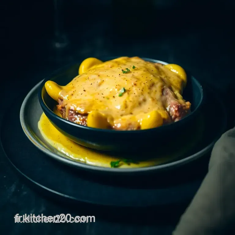 Rognon De B&oelig;uf &Agrave; La Cr&egrave;me Et Au Vin Blanc &ndash; Un Classique Du Terroir Fran&ccedil;ais presentation