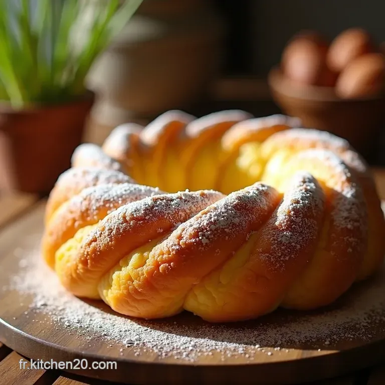 Rouleau De G&acirc;teau De P&acirc;ques Un Dessert Festif Et Printanier presentation