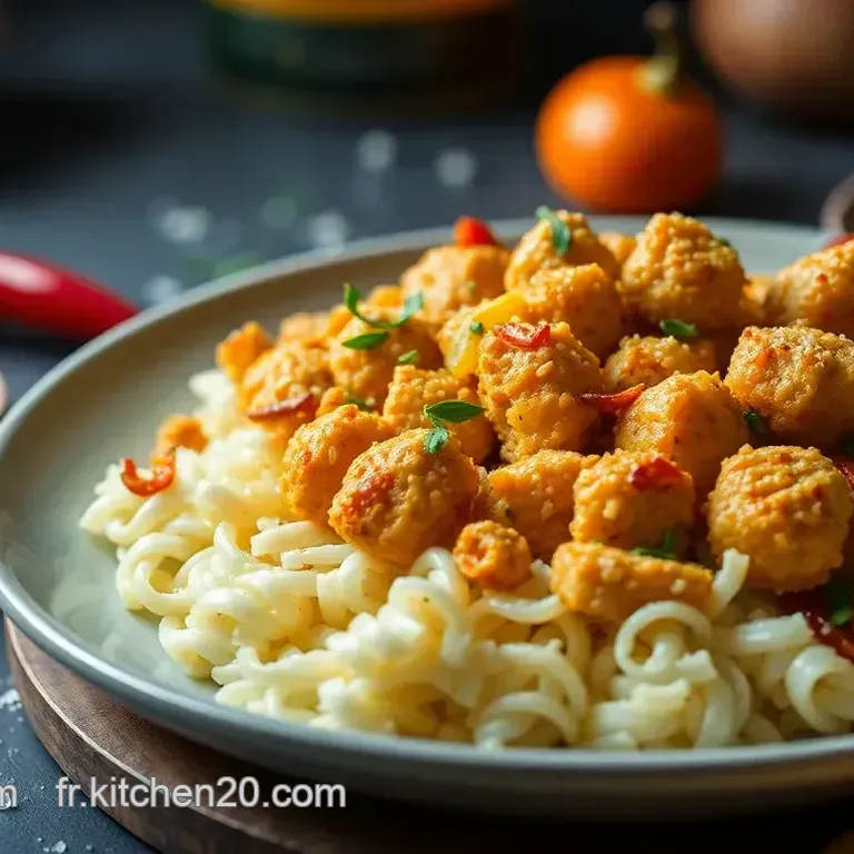 Rouleaux d &eacute;t&eacute; au Poulet Panko et Sauce P&ecirc;che-Piment