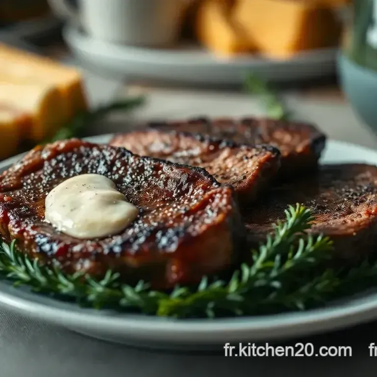 Rumsteak &agrave; la fran&ccedil;aise &ndash; Le steak tendre et savoureux grill&eacute; &agrave; la perfection