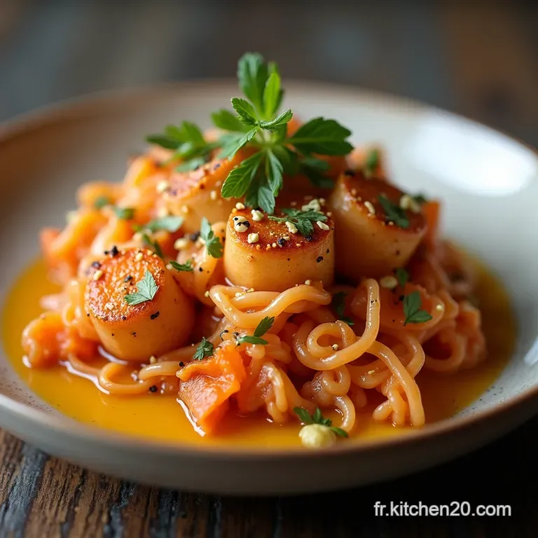 Le Croquant du Dragon Salade de Chou Rouge Carottes et Vinaigrette S&eacute;sameGingembre Express