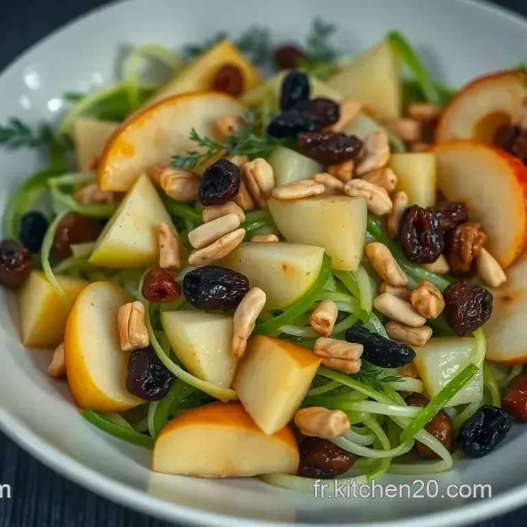 Salade de C&eacute;l&eacute;ri Branche aux Noix et Pommes