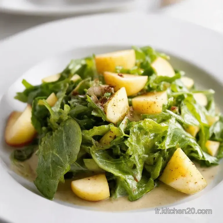 Salade de Pommes de Terre au Hareng Version Bistrot Chic