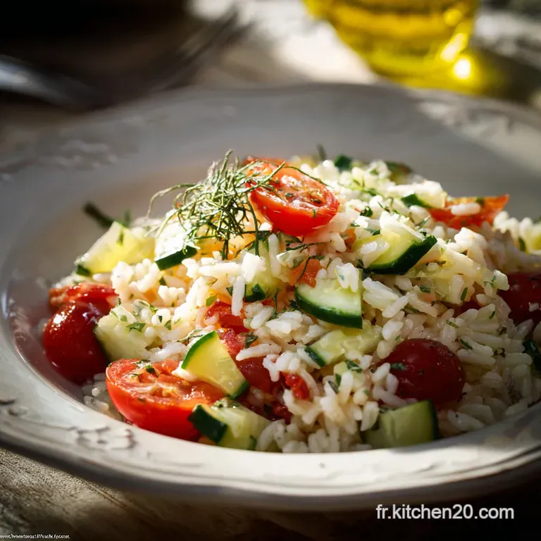 Salade de Riz Proven&ccedil;ale : La recette estivale facile au thon