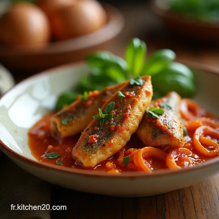 Sardines &Agrave; La Chermoula Une &Eacute;vasion Marocaine presentation