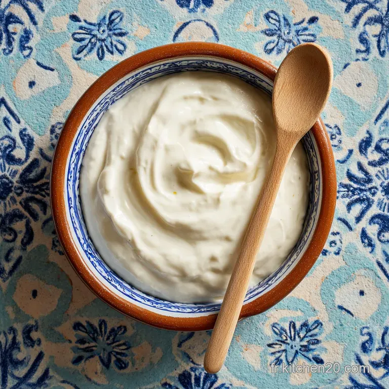 Delicate white yogurt sauce gracefully coats plump, juicy tomatoes and vibrant cucumbers, creating an inviting fresh and f...