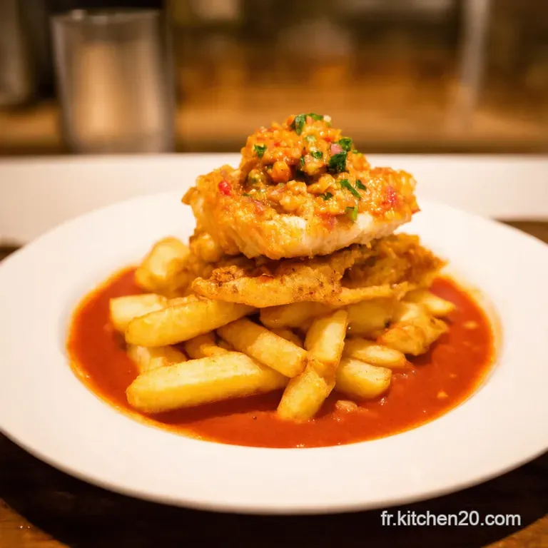 Sauce Fish and Chips La Tartare Maison Qui Change Tout presentation