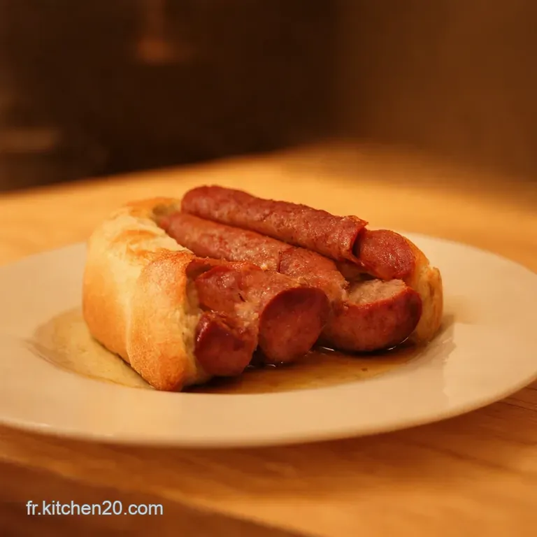 Saucisson En Brioche Lyonnais a Taste of Lyon presentation