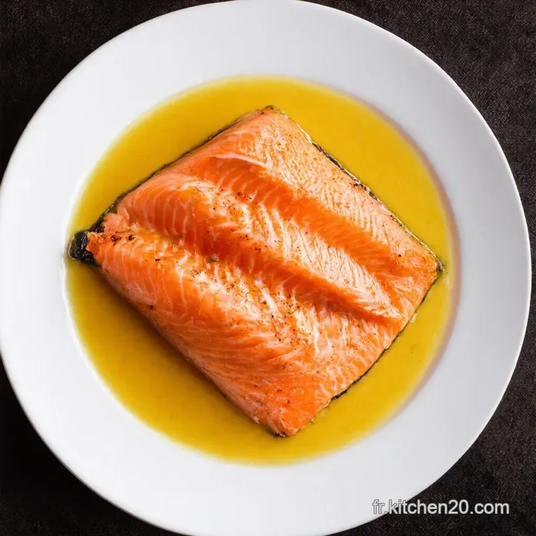 Saumon &agrave; la Po&ecirc;le Parfait Peau Croustillante