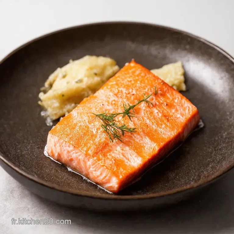 Saumon en Cro&ucirc;te de Parmesan Croustillant