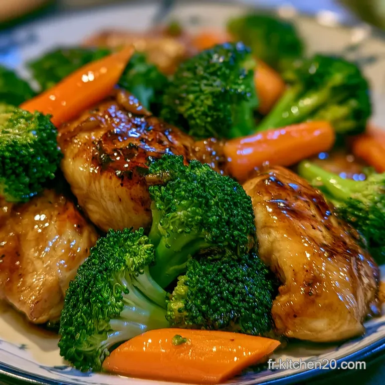 Saut&eacute; de Poulet aux L&eacute;gumes: Au Wok