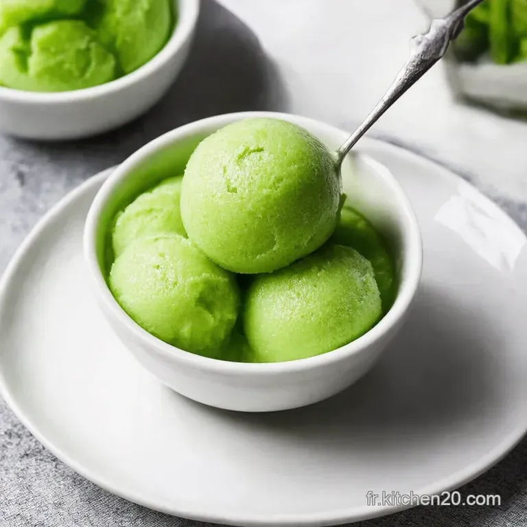 Sorbet &agrave; la Menthe Un Vent de Fra&icirc;cheur Estival