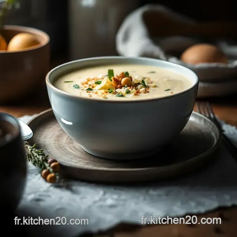 Soupe D orties &Eacute;pic&eacute;e &Agrave; La Cr&egrave;me presentation