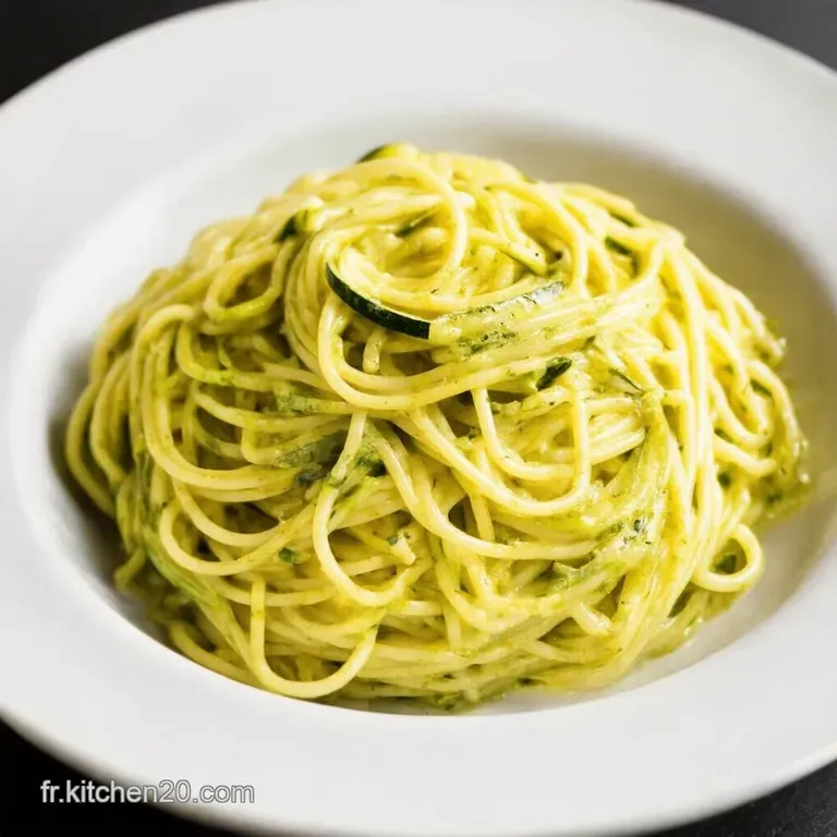Spaghetti Cr&egrave;me Courgette Un Air de Provence