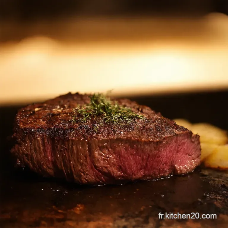 Steak &Agrave; La Plancha: Simple Sizzle Maximum Flavour presentation