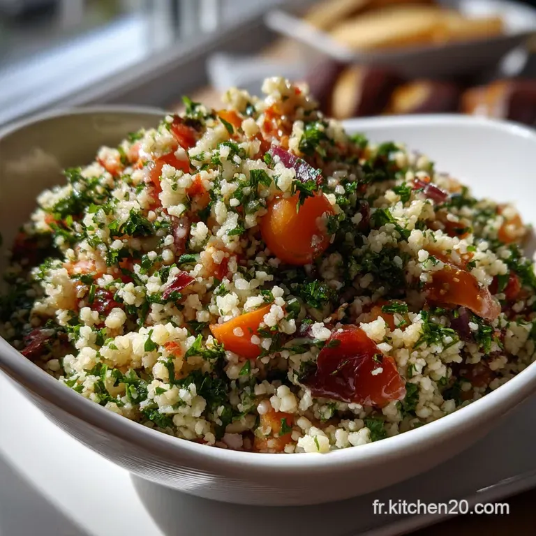 Le Taboul&eacute; Proven&ccedil;al V&eacute;g&eacute;tal et Rafra&icirc;chissant
