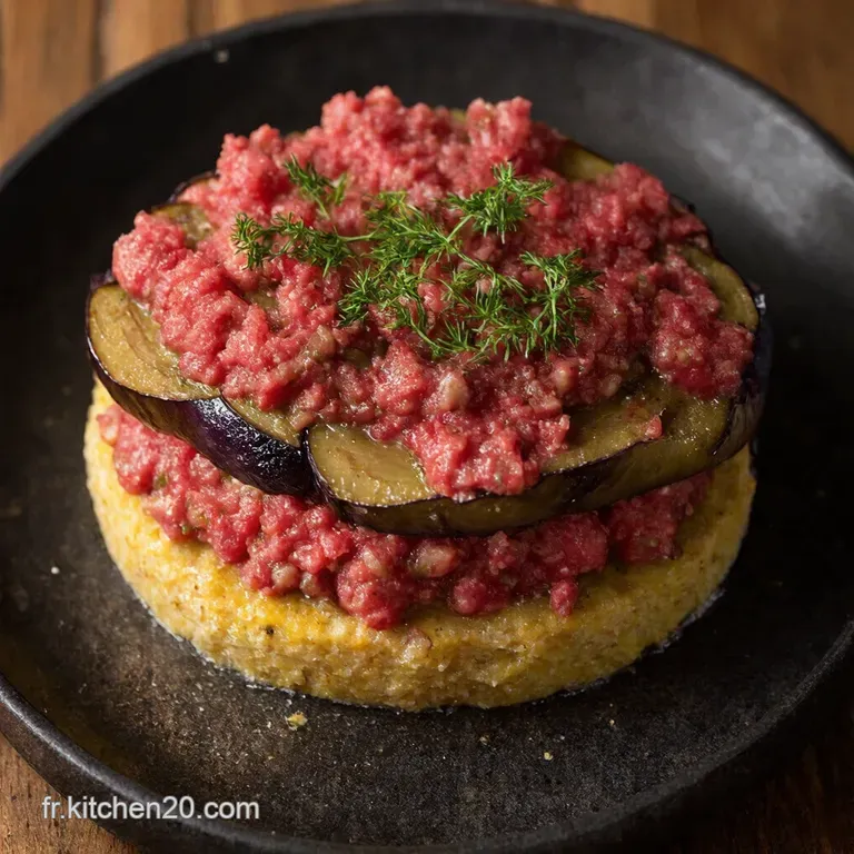 Tartare dAubergines &agrave; lOkara