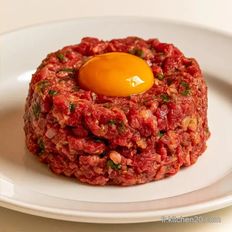 Tartare De Boeuf: Version Gastronomique
