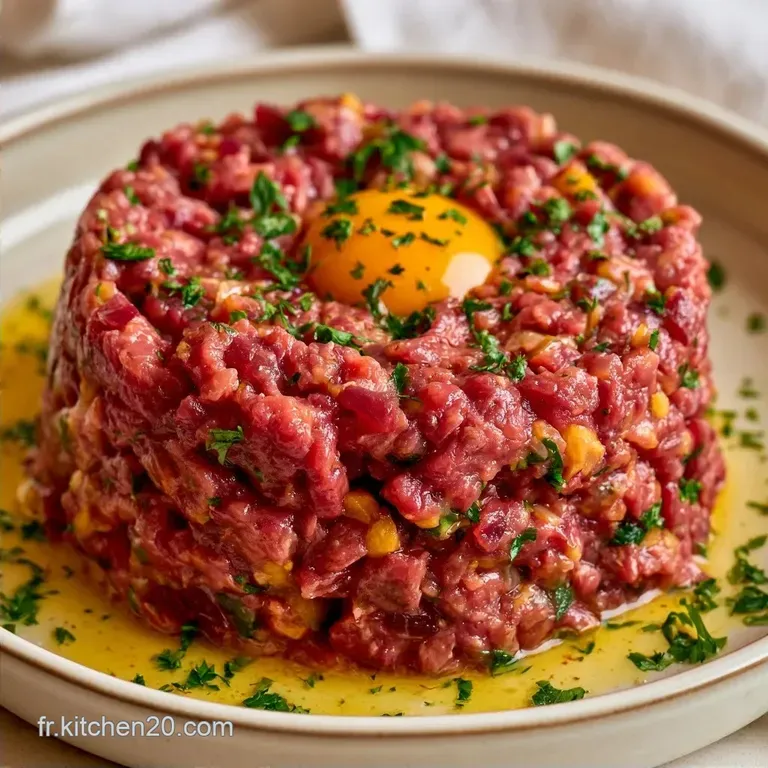 Le V&eacute;ritable Steak Tartare Traditionnel