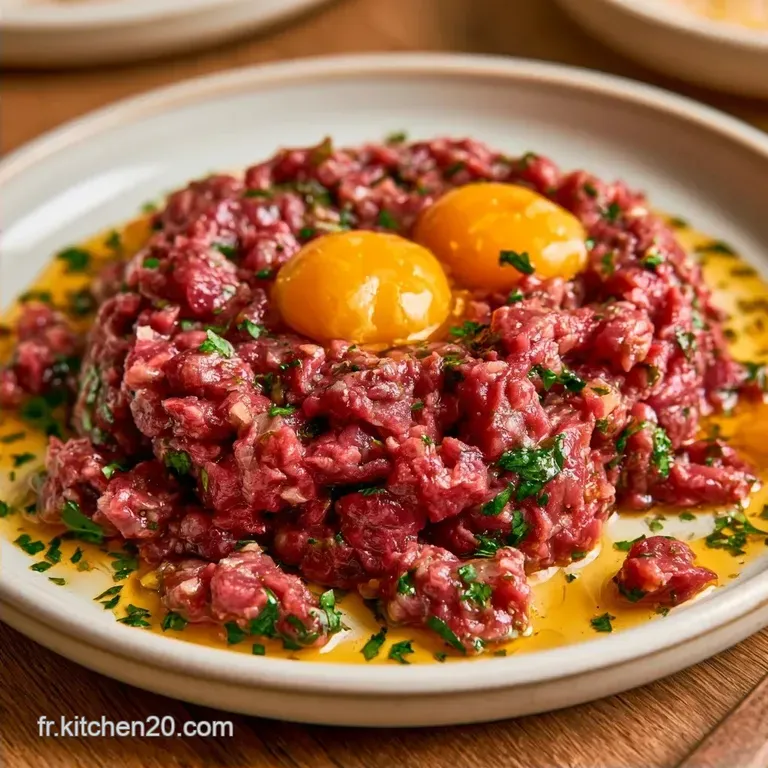 Tartare De B&oelig;uf &Agrave; La Moutarde De Dijon