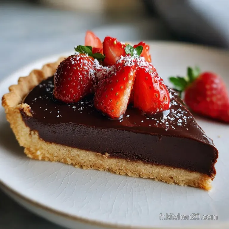 Tarte Au Chocolat Recette Onctueuse