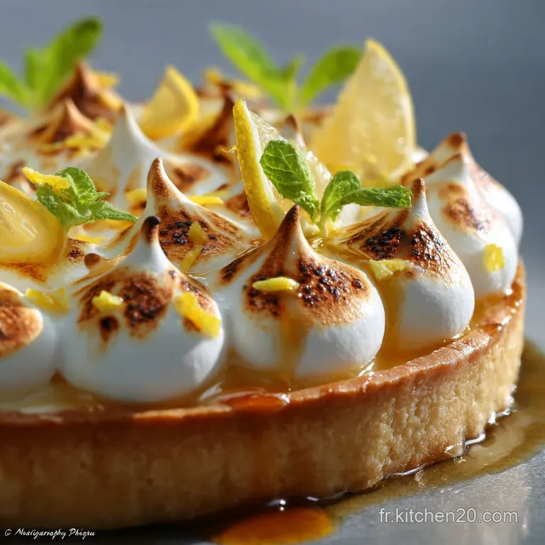 Tarte Au Citron Classique : La Vraie Recette De P&acirc;tisserie Fran&ccedil;aise presentation