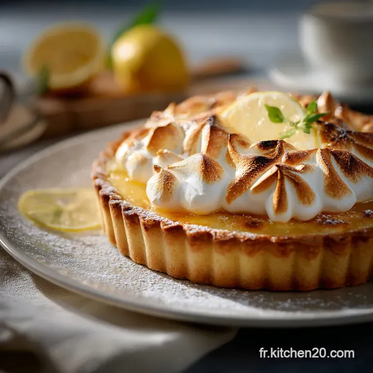 Tarte au Citron La Recette Classique de P&acirc;tissier pour un &Eacute;quilibre Parfait