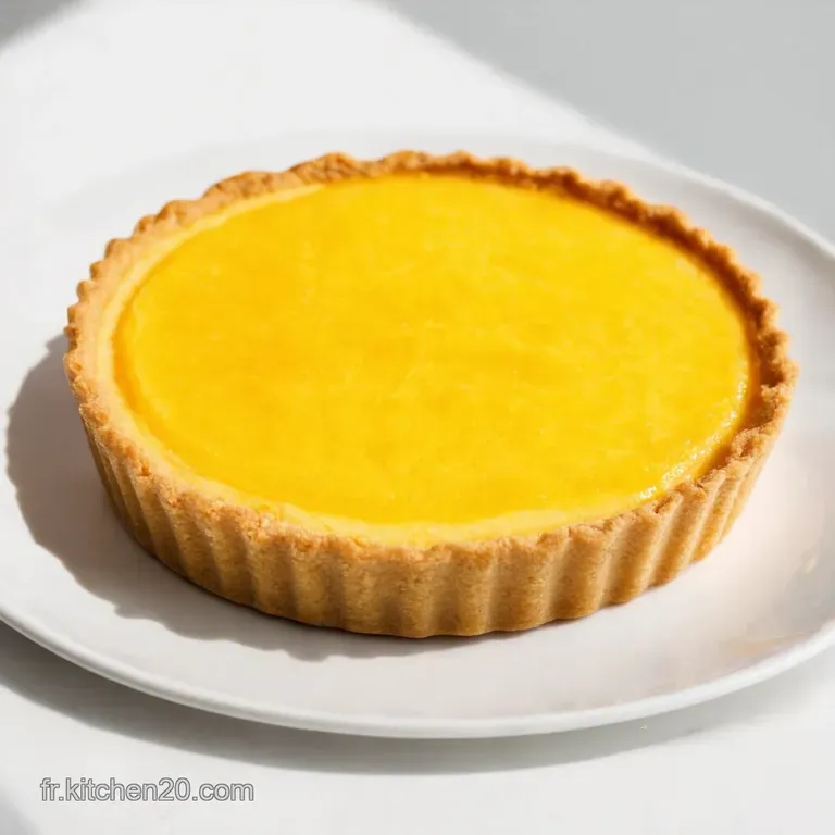 Tarte au Citron Intense Un Classique Revisit&eacute;