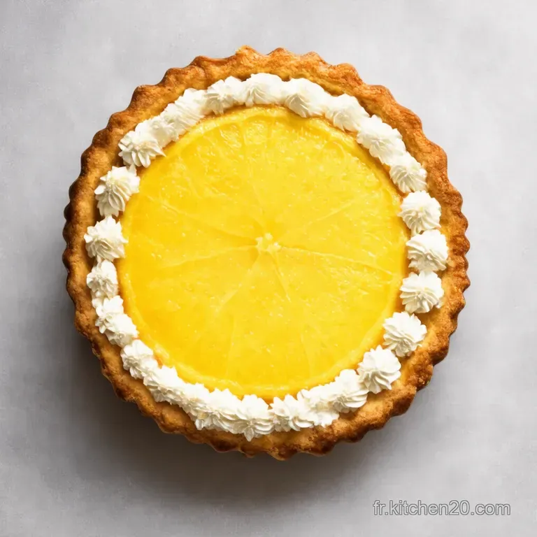 Tarte au Citron Meringu&eacute;e Un Zeste de Bonheur