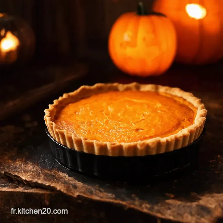 Tarte Au Potiron Effrayamment D&eacute;licieuse presentation