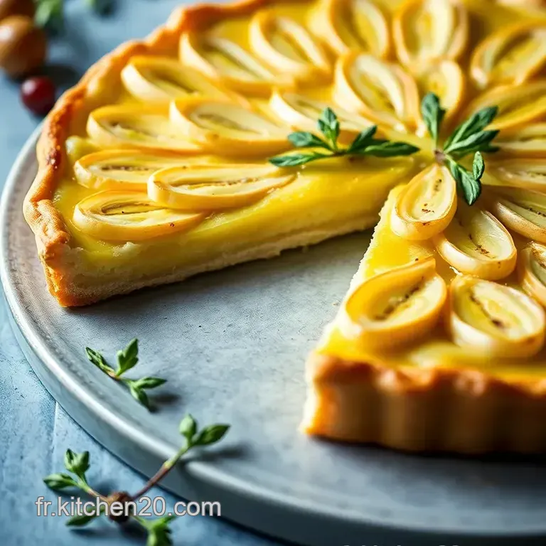 Tarte Aux &Eacute;pinards Fa&ccedil;on Grand-M&egrave;re presentation