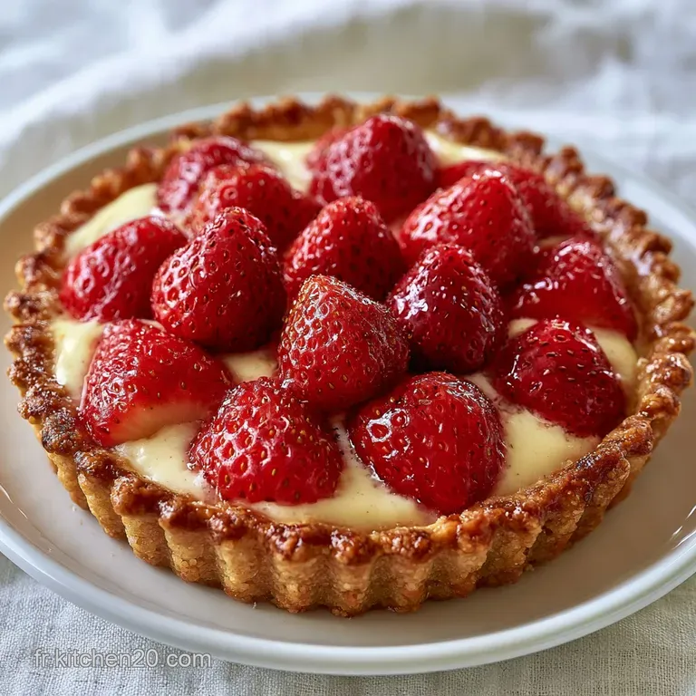 Tarte Aux Fraises Cr&egrave;me Vanille: Inratable