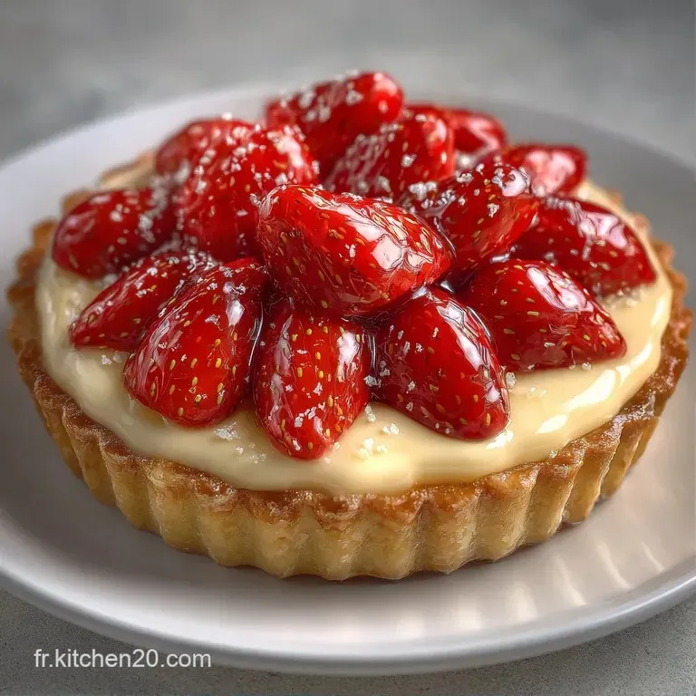 Une part triangulaire pos&eacute;e sur une assiette blanche, r&eacute;v&eacute;lant des couches de cr&egrave;me lisse et des fruits juteux.