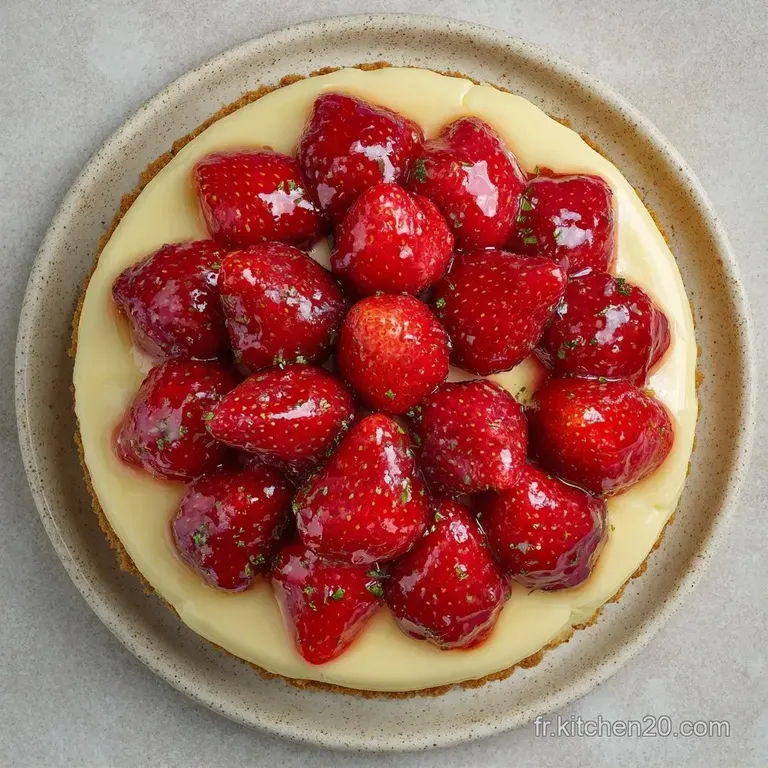 Tarte Aux Fraises: Cr&egrave;me P&acirc;tissi&egrave;re Maison