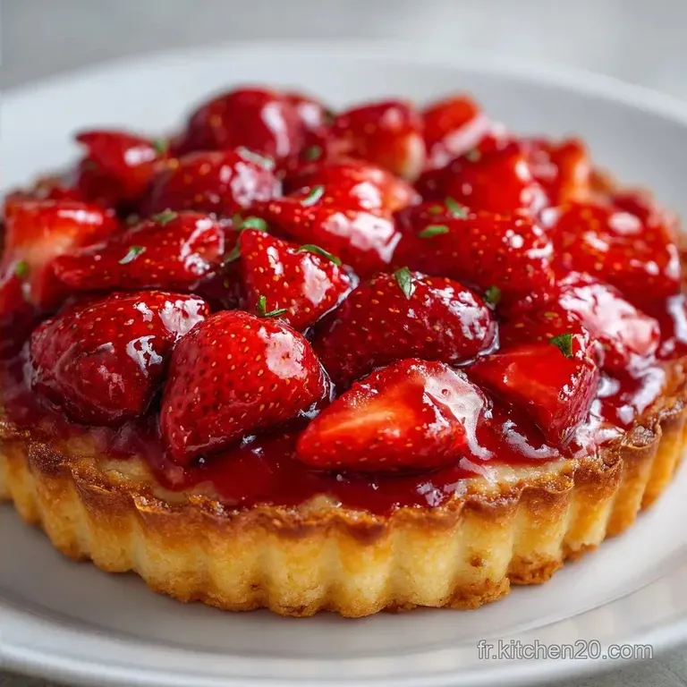 Tarte Aux Fraises: P&acirc;te Sabl&eacute;e Croustillante
