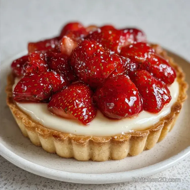Tarte Aux Fraises: Fa&ccedil;on Cyril Lignac