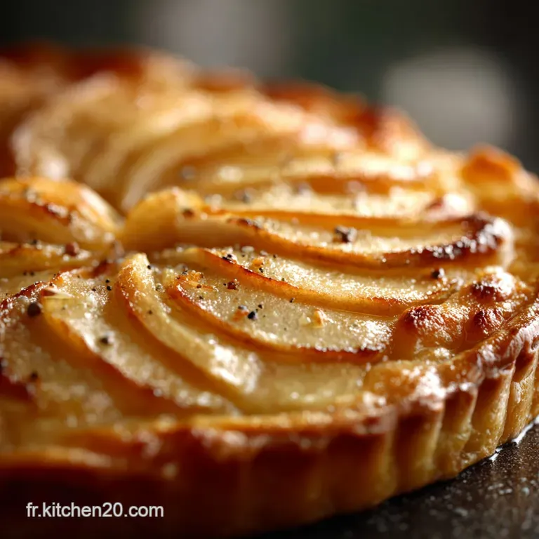 Tarte aux Pommes &agrave; la Cr&egrave;me P&acirc;tissi&egrave;re La Recette Traditionnelle Secr&egrave;te