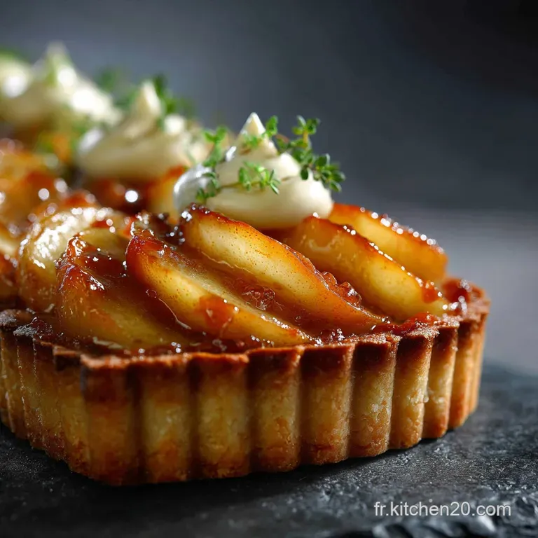 Tarte Aux Pommes &Agrave; Ig Bas : Recette Rustique &Agrave; L&eacute;peautre Et Cannelle presentation