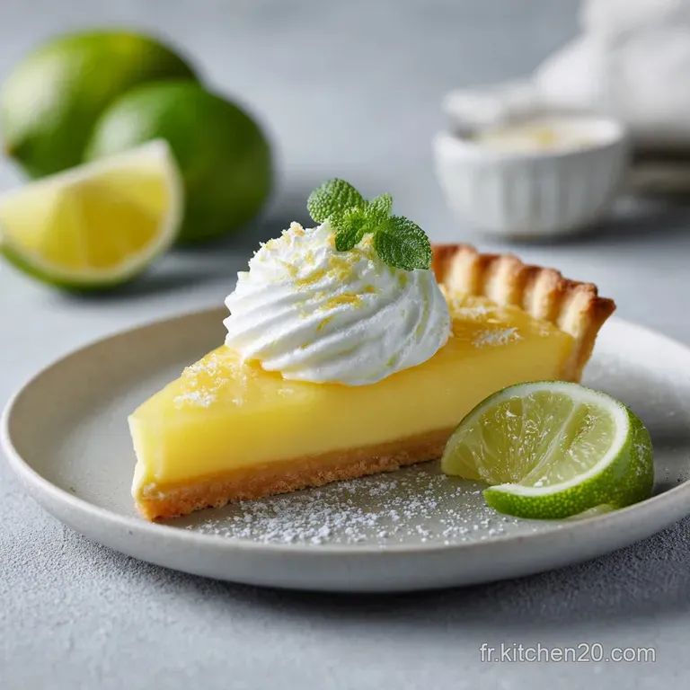 Tarte au citron all&eacute;g&eacute;e : Le secret dun go&ucirc;t intense
