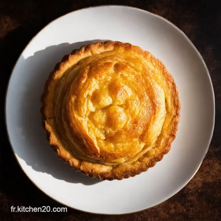 Tarte Fine aux Pommes et P&acirc;te Feuillet&eacute;e La Simplicit&eacute; &Eacute;l&eacute;gante