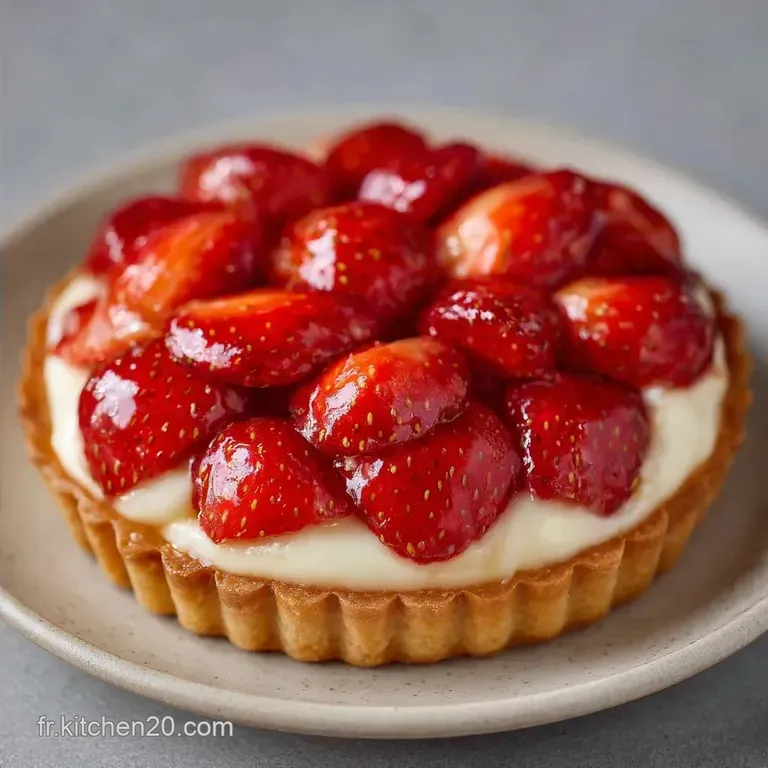Tarte Fraises GrandM&egrave;re: Recette Traditionnelle