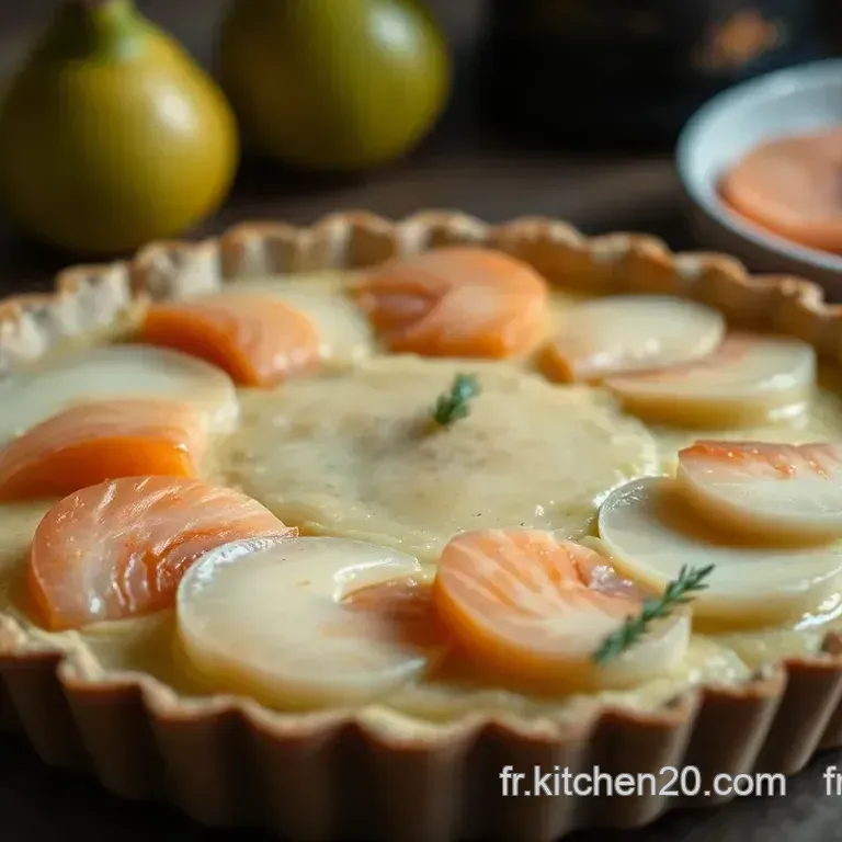 Tarte Poireaux Saumon : L&rsquo;Alliance Parfaite entre Douceur et Saveurs Maritimes