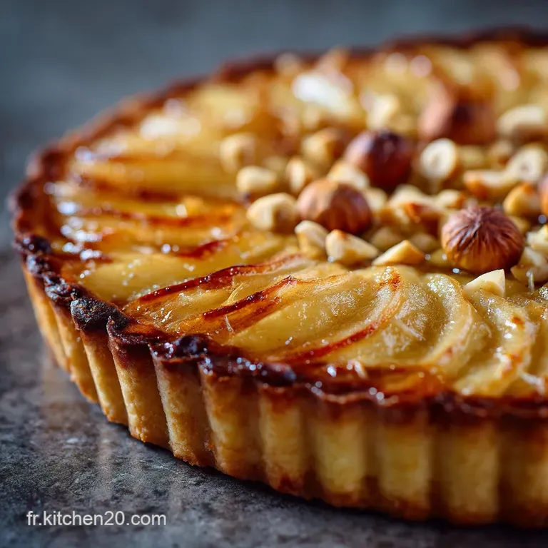 Tarte Aux Pommes Et Noisettes Le Chefd&oelig;uvre Dautomne &Agrave; La Cr&egrave;me presentation