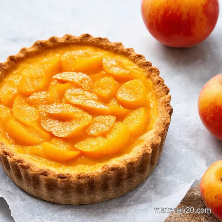 Tarte Soleil aux Abricots Sucre Roux